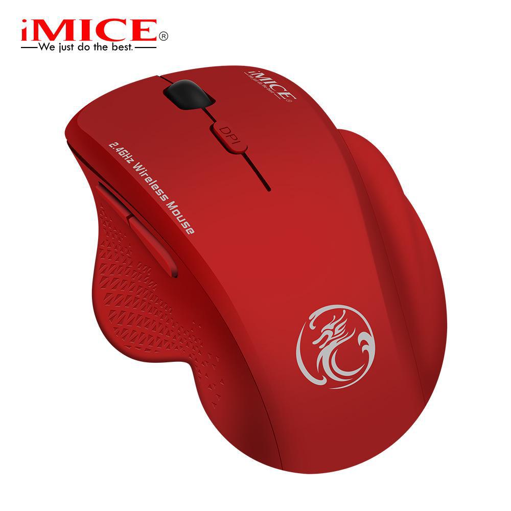 IMICE USB 2.4G Wireless 6-Button Gaming Mouse for Business and Office