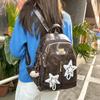 Vintage College Rucksack Bestickter Rucksack Große Kapazität Studenten Schultasche