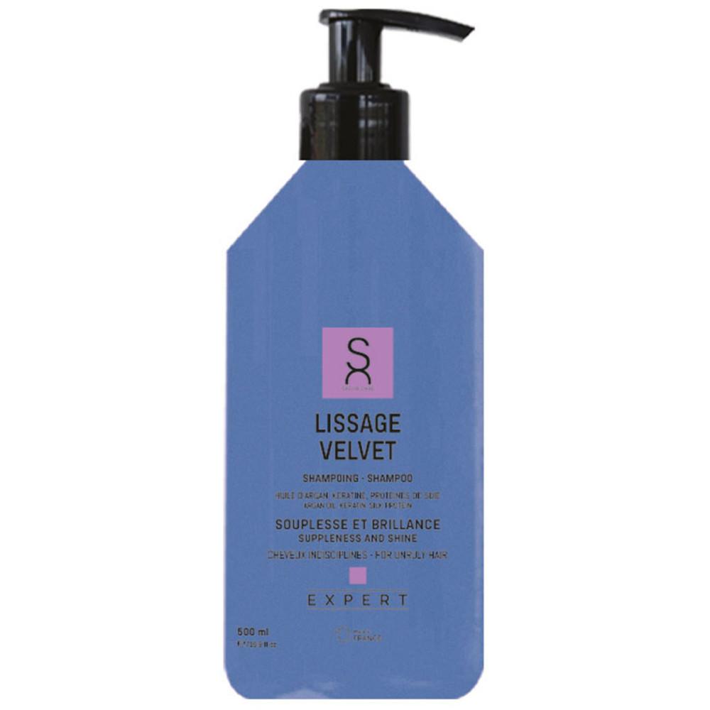 Sacha Care - Coffret de Soins Lissage Velvet - Shampoing - Masque - B-Tox - Leave-In - 