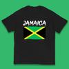 Jamaica Distressed Flag Country In The Caribbean Jamaican Flag Patriotism Kids T Shirt
