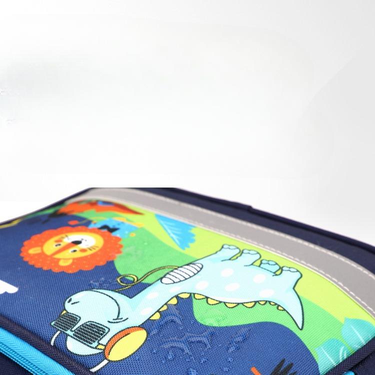 New Children's Schoolbag for Primary School Students Super Light Cartoon Boy Backpack for Spine Protection Waist Protection Burden Reduction