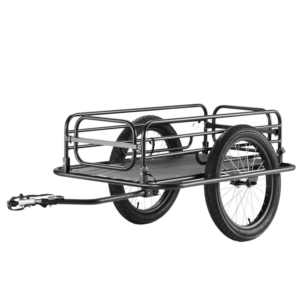 VEVOR Bike Cargo Trailer, 275 lbs/124.7 kg Load Capacity, Heavy-Duty Bicycle Wagon Cart