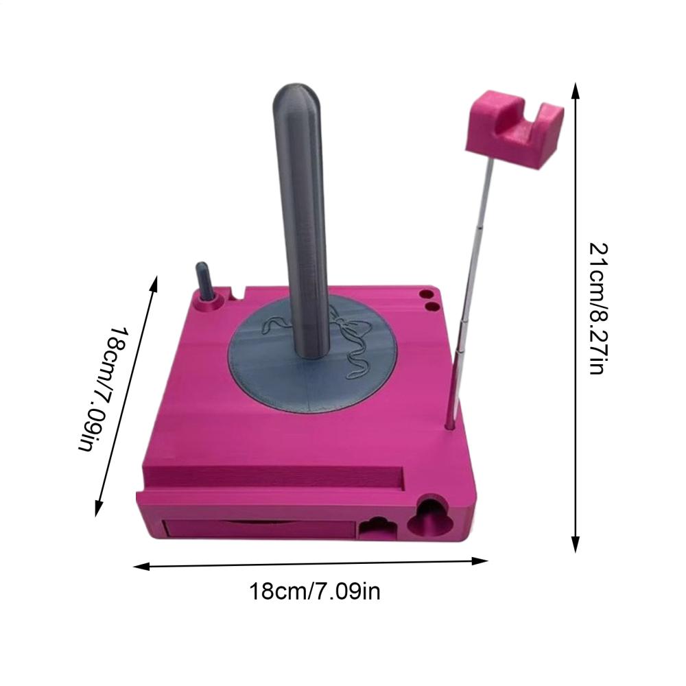 Yarn Ball Holder Yarn Spool Stand For Crocheting Knitting Organizer Supplies Anti-Slip Pads For Women Girls Beginners Knitter