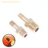 1 Pc Anti-Corrosion Schrader Valve, 1/4 NPT X 1/8 NPT, M10 Air Compressor And Tire Fill Valve