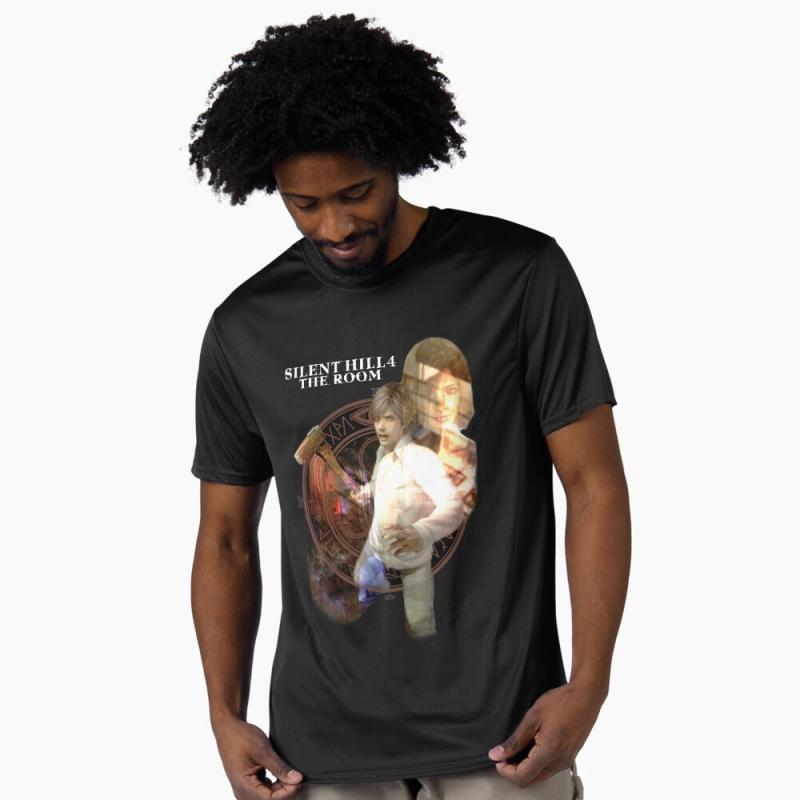 Silent Hill 4 Classic Henry Horror Graphic Tee Unisex Short Sleeve Gift t Shirt 100 cotton printed Clothes All size tops S6XL