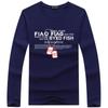 Men's Large Size Round Neck Long-Sleeve Slim Bottoming Sweatshirts for Spring and Autumn