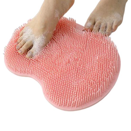 Shower Foot Massager Non-Slip Mat Multifunctional Suction Cup Design Bath Massage Brush Bath Supply