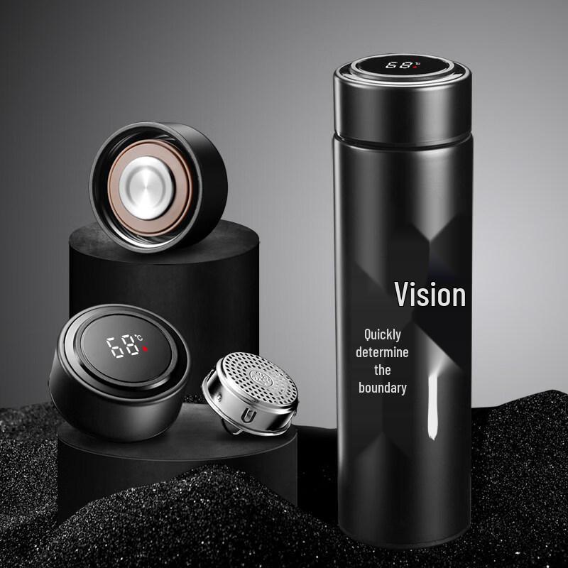 Xihe Smart 304 Stainless Steel Thermos Cup