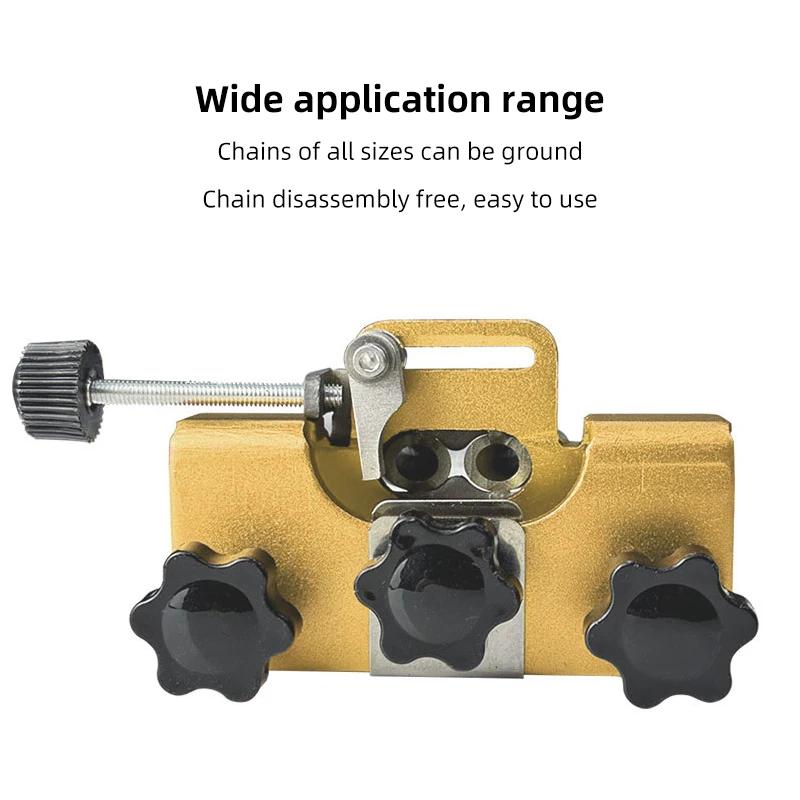 Handheld portable grinder chain clamp grinding blade detachable chain grinding head motorcycle engine parts available