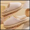 White Fang Warm Cotton Indoor Simple for Men and RS019 Non-Slip One-Size-Fits Slippers, Design, Women, (Pink)