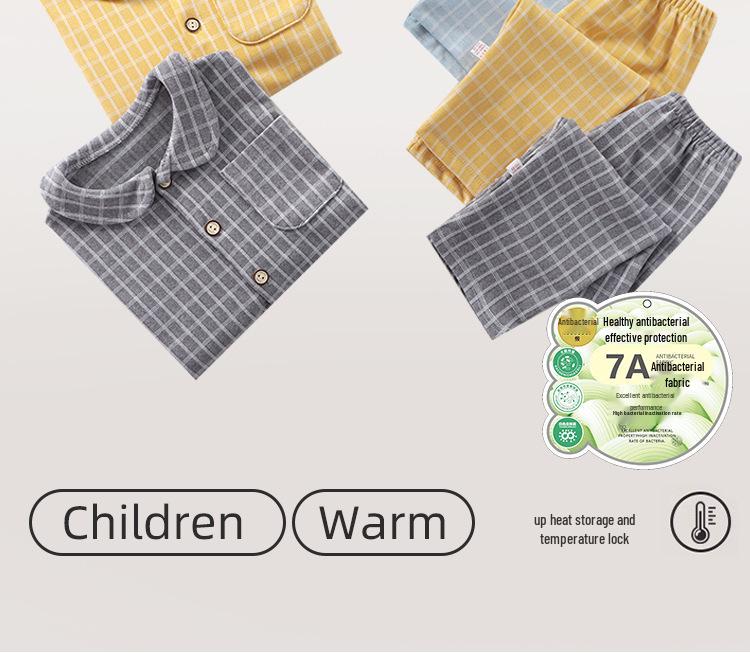 Children's Plaid Fleece Pajama Set - Boys' Loungewear