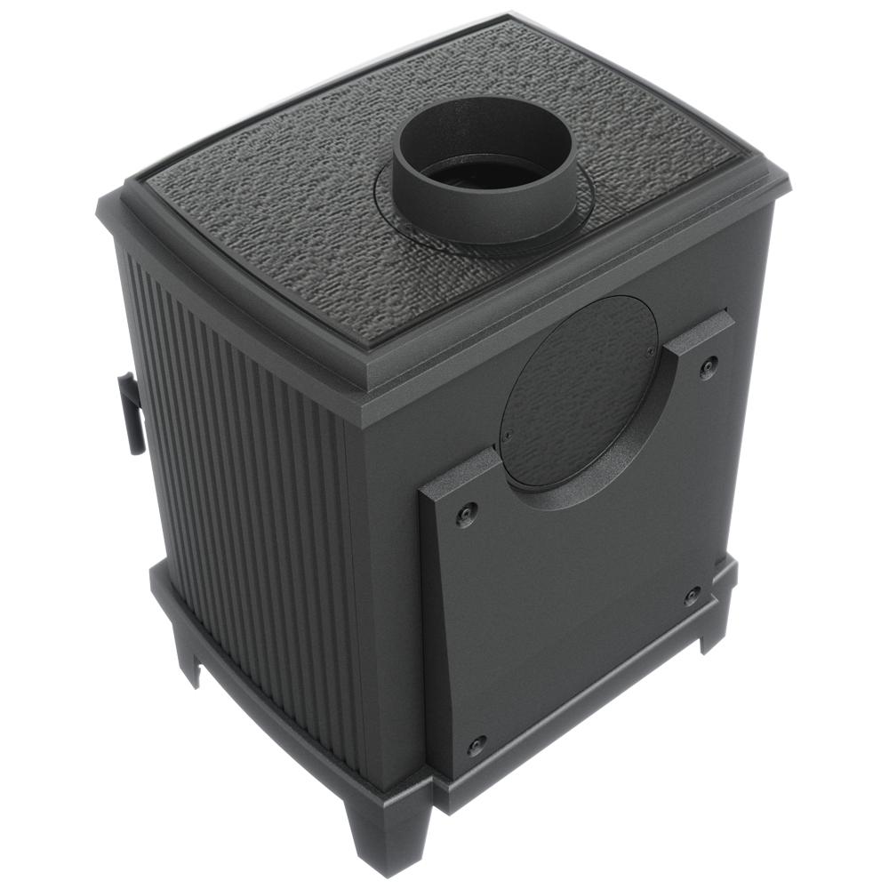 Wood Burning Cast Iron Stove KRATKI K11 Ø 150 6 kW Self Closing Door
