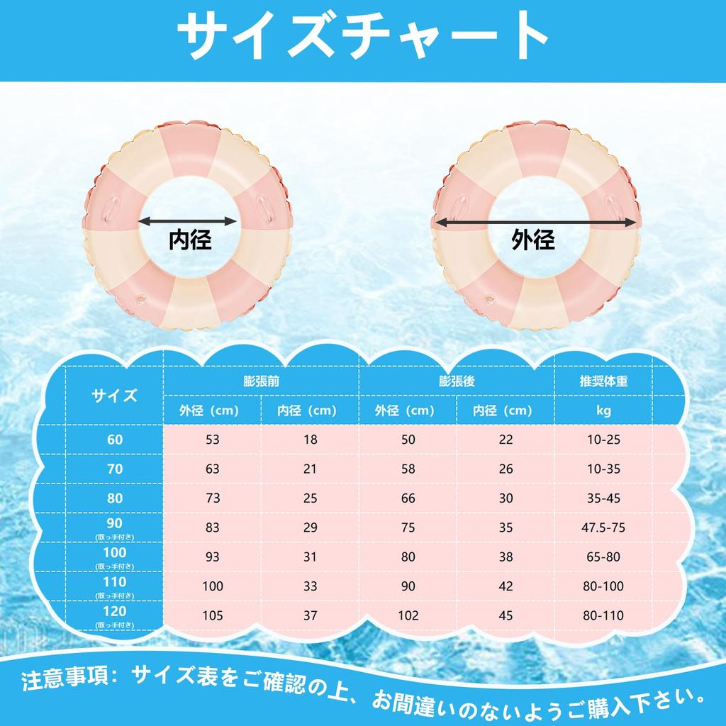 O-förmiger Schwimmring für Erwachsene und Kinder, Wasserhängematte mit aufblasbarer Pumpe, Niedliches, Stilvolles, Schlichtes Design, Perfekt für den Sommer, Pool, Schwimmen,