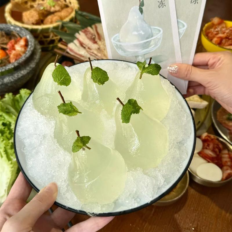 8 Cavity Pear Shape 3D Silicone Cake Baking Mold For Mousse Truffle Brownies Pan Molds Silicone Pastry Tool Cakes