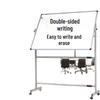 Mobile Magnetic Whiteboard Stand: Large Office, Teaching, and Meeting Writing Display Board
