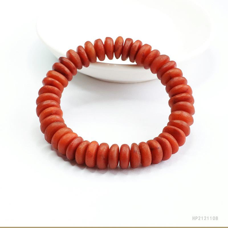 2026 Ximang Amber Old Beeswax Rough Stone Bracelet Full Honey Safety Buckle Live Broadcast S2121108 Multi approx. 12mm