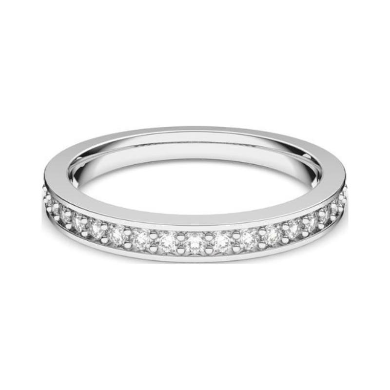 Swarovski Matrix mosaic design zircon ring women silver 1121068