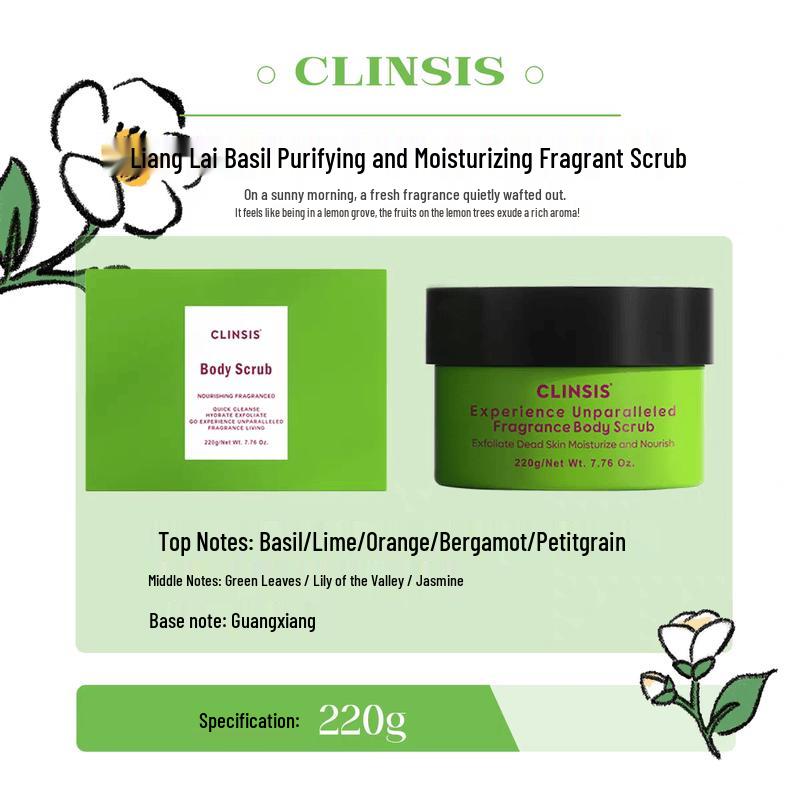 CLINSIS Paris Basil Purifying Fragrance Scrub
