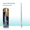 Ultra-Thin Double-Headed Steel Cuticle Pusher for Nail & Hand Care