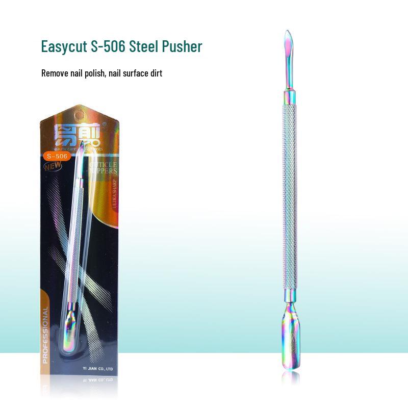 Ultra-Thin Double-Headed Steel Cuticle Pusher for Nail & Hand Care