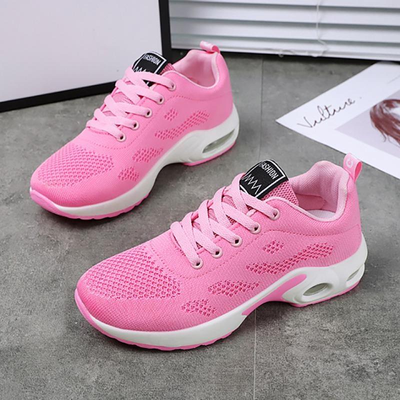 Women Sport Sneakers Shoes Casual Breathable Running Shoes Soft Soles Girls Shoes