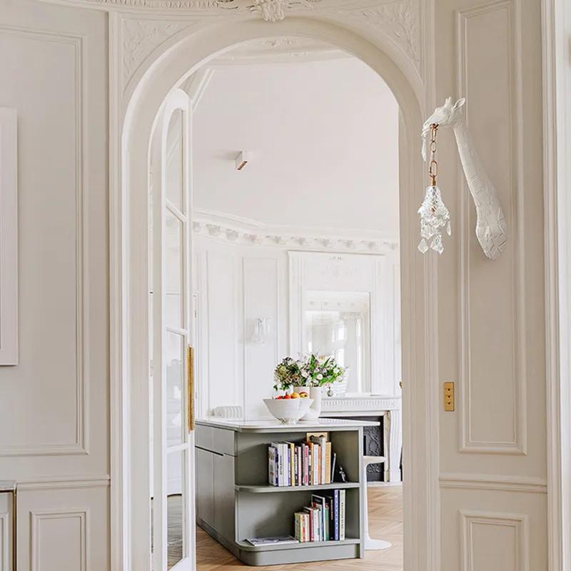 Giraffe Wall Lamp Bedside Living Room Lamp Nordic Style Design Sense High-end Personality Creative Modern Corridor Lamp