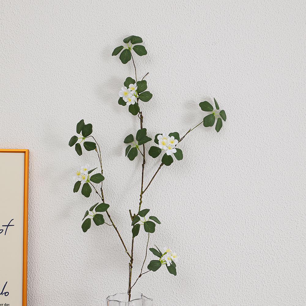 Large Faux Apricot Blossom Green Plant Vine for Wedding or Living Room Decor