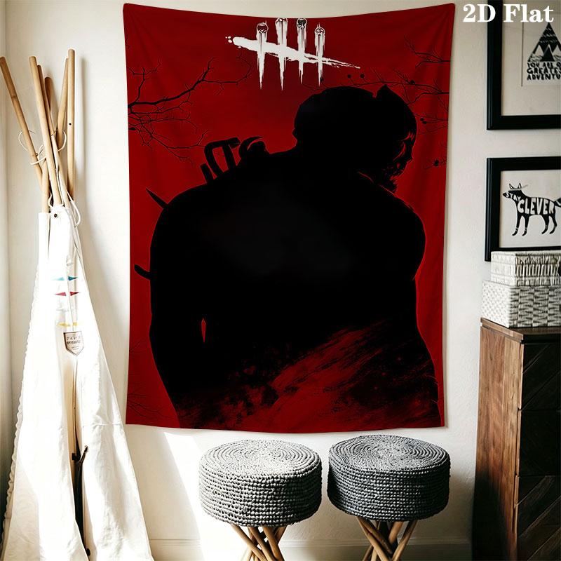 DBD Game Wall Hanging Printed Fabric Blanket Decorative Tapestries for Bedroom Living Room Home Decor
