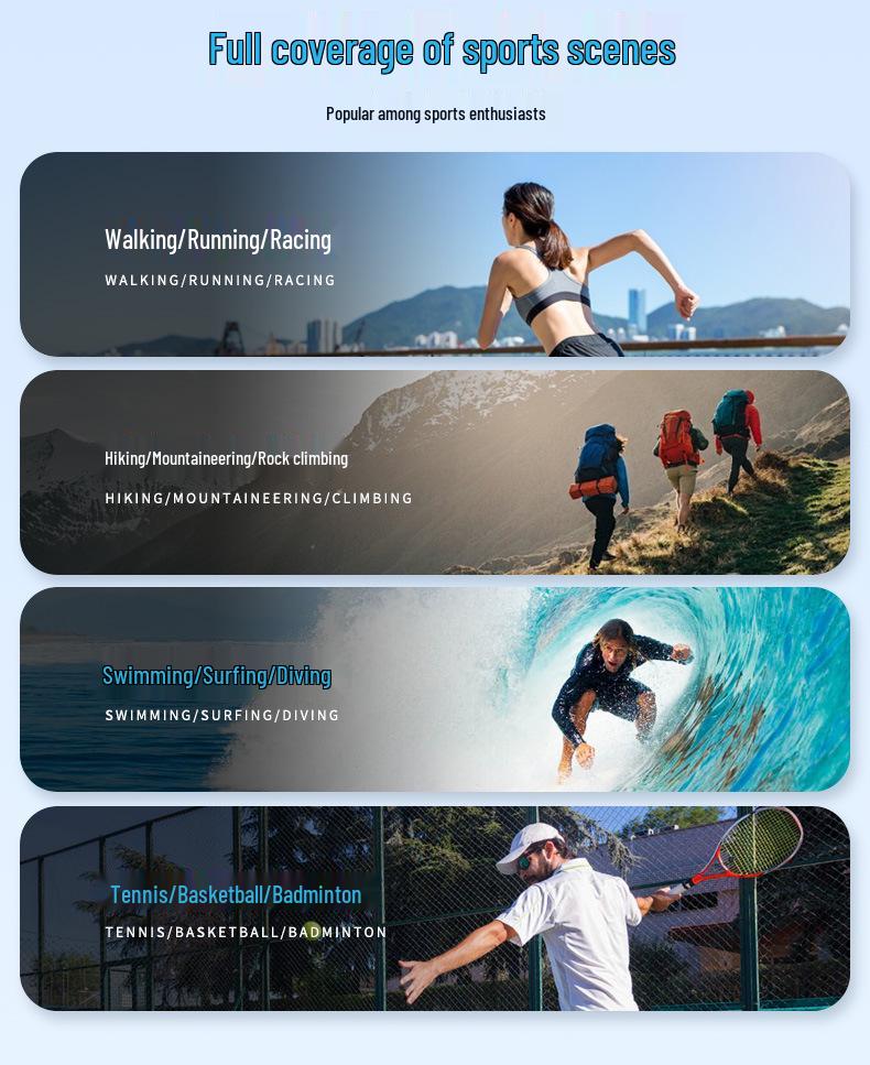 S10 Waterproof Bone Conduction Bluetooth Headphones for Swimming