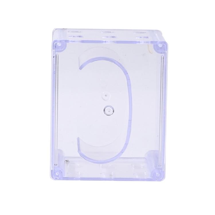 Versatile Watch Storage Box with Clear View Dustproof Transparent Wristwatch Display Organizer Gift Packaging Case