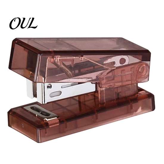 Stapler for Classroom And Library Mini Stapler, Compact Travel Size, with Smooth Binding 2 to Office Stationery Papers 15 Pages of Paper, Portable