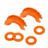 D Loop Isolator Kit WearResistant Cover Shock Absorption DLoop Protector Set for Roaders, Truck