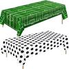 Green Football Disposable Tablecloth Decoration Decoration World Cup Party Supplies Party Tablecloth