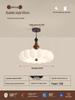 French Cream and Chinese Style Chandelier: Warm, Eye-Protective Light for Bedroom, Study, or Retro Dining Room