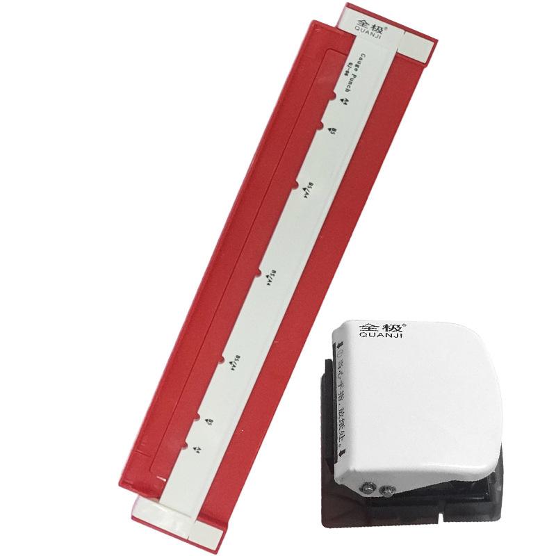 NEW Multi-functional A4 Paper 30-hole Porous Puncher B5 26-hole A5 20-hole Binding Clip Daolin Loose-leaf Puncher 7 Colors