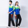 Unisex Spring & Autumn Long-Sleeved Fitness & Dance Three-Piece Sports Suit Set