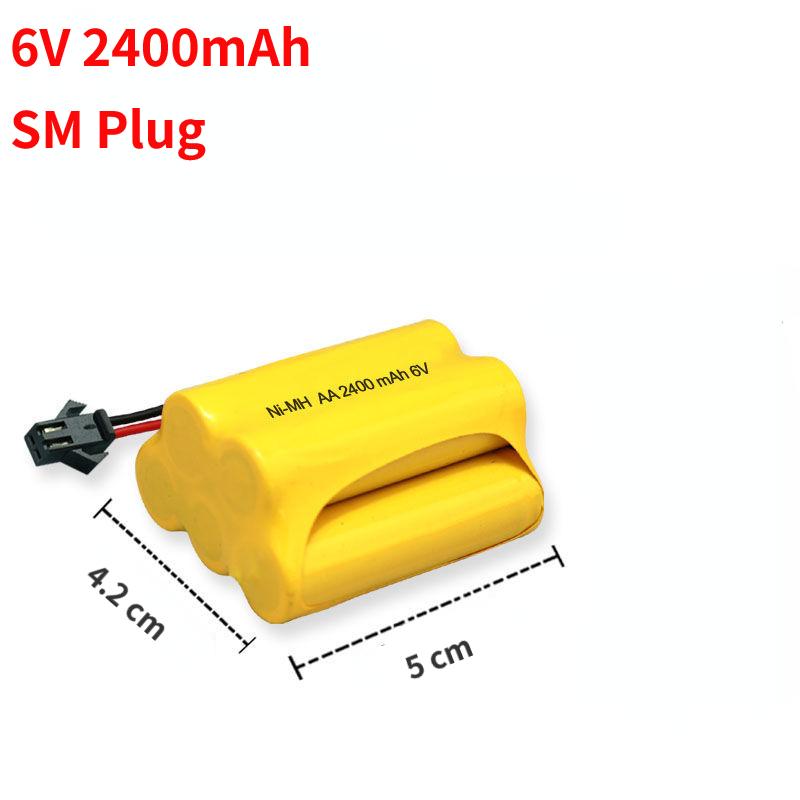 3.6V/ 4.8V/ 6V/ 7.2V 800Mah NI-CD Battery for Cars Trucks Tank 700mAh Replaceable Battery