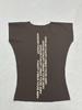 Women's 2025 Slim Fit Street Style Graphic Tee - Short Sleeve Casual Top