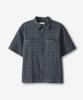 ECORR Crinkle Crop Short Sleeve Shirt_Charcoal