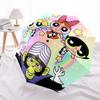 1pc Powerpuff Girls Automatic Opening/Closing Umbrella - Portable Tri-Fold Design with 8-Rib Iron Frame - Outdoor Umbrella - Ideal Gift for Fans, Trav