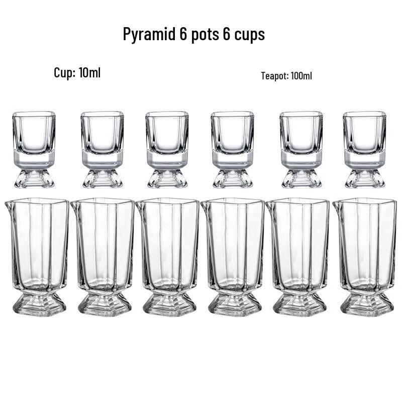 Crystal Glass Baijiu Serving Set