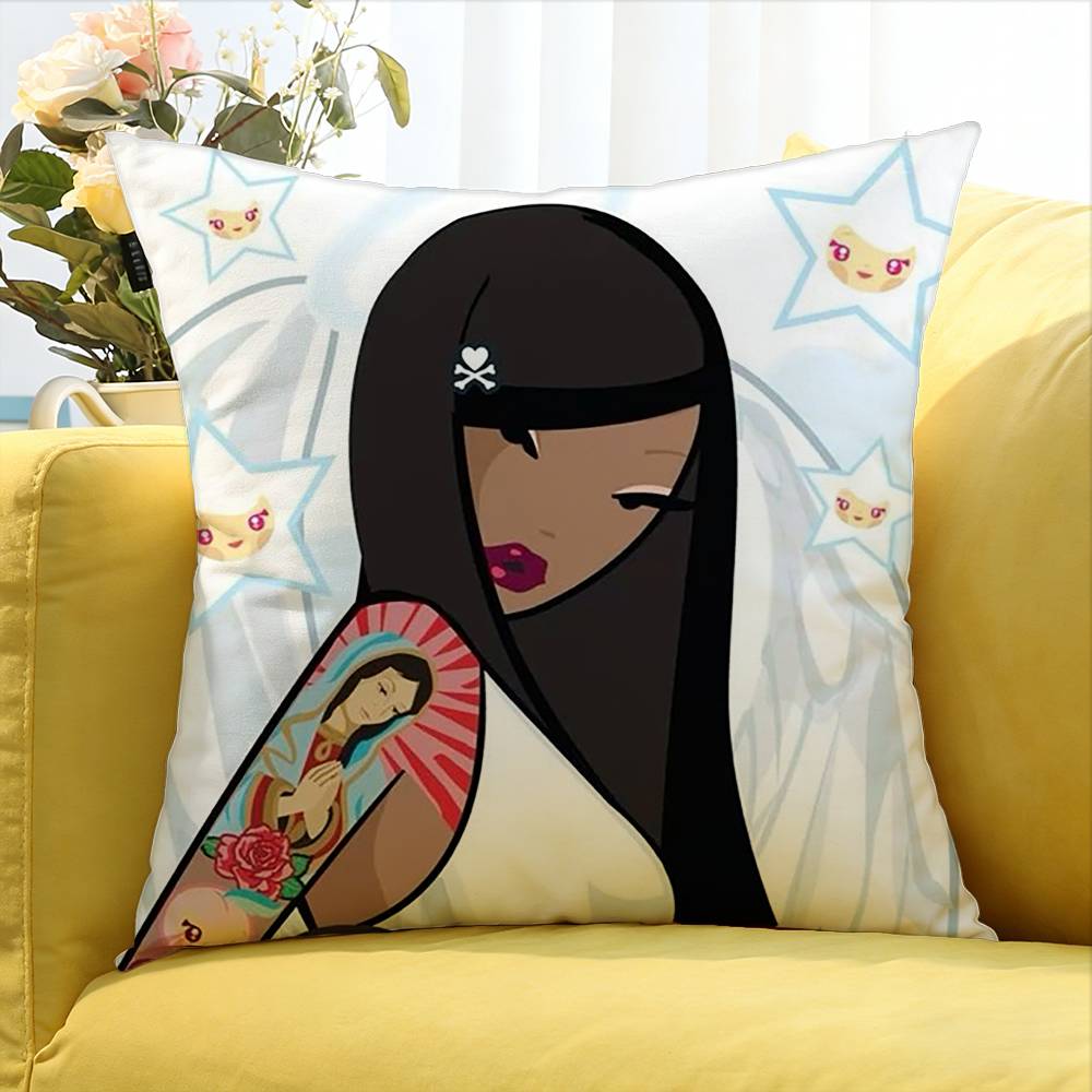 T-Tokidoki-S   Various Sizes Square Pillow Case For Car Home Bedchamber Decor