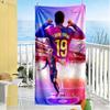 Yamal Fc Barcelona Debut Celebration Beach Towel Quick-Dry Soft Microfiber Comfortable Lightweight Perfect for Traveling Yoga Camping and Swimm