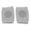 Baby Crawling Knee Pads AntiSlip Baby Walking Knee Pads Protectors for Toddler(Gray )