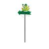 Welcome Sign Yard Stake Fun Animal Designs Garden Stake Cute Bunny Frog Welcome Sign with Stake for Outdoor Front Yard Lawn