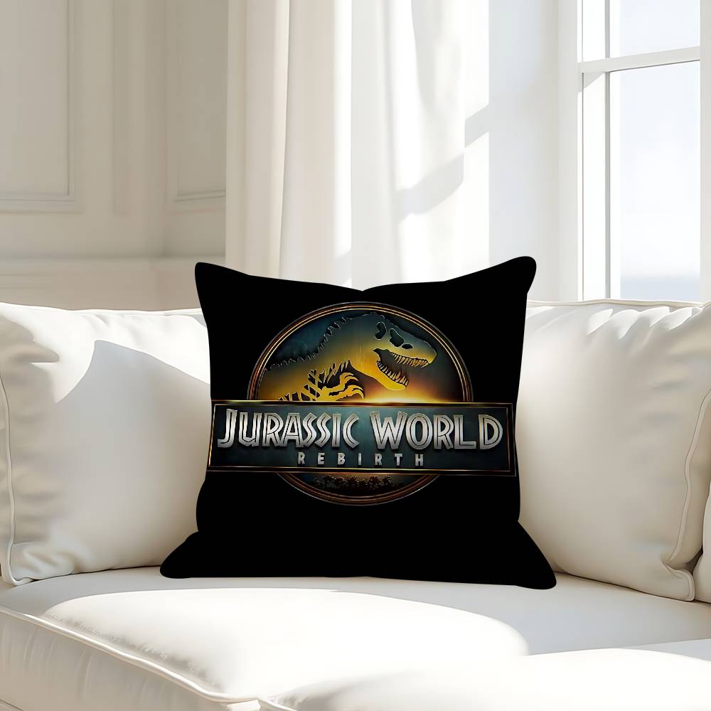 J-Мир Юрского периода Наволочка Съемная Моющаяся Наволочка – Всесезонный Мягкий Лен 16x16Inch