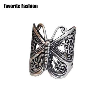 Vintage Hollow Butterfly OPEN Rings Jewelry Gift