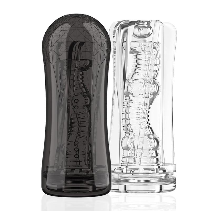 Pánská masturbační nádobka na výstřik Výkonná nádobka na sací masturbaci Vibrátor na vaginální penis Sexuální stroj pro muže Sexuální hračky pro dospělé