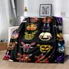 Horror Game F-FNAF Freddy Movie Flannel Blanket Soft Warm Throw Blanket for Bedroom Living Room Bed Travel Camping Picnic Gift