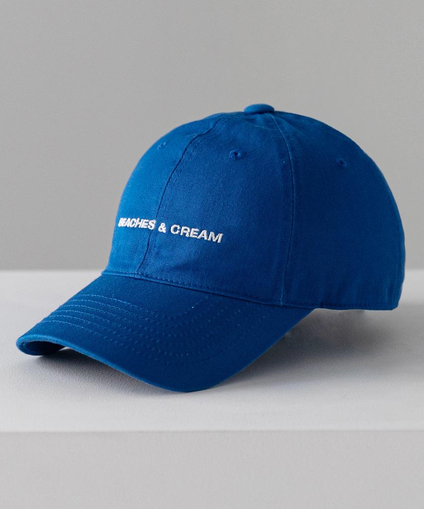 Bichiseuaenkeulim Small Logo Ball Cap-Blue